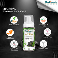 Thumbnail for Medimade Wellness Foaming Face Wash With Charcoal