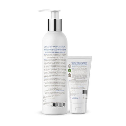 Natural Baby Wash and Natural Baby Cream for Face