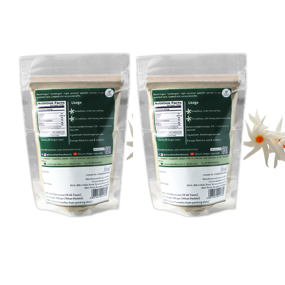 Nxtgen Ayurveda Harshringar (Paarijat) Leaves Powder - Distacart