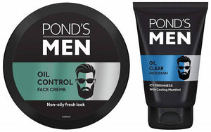 Ponds Men Oil Control Face Creme And Men Oil Clear Facewash