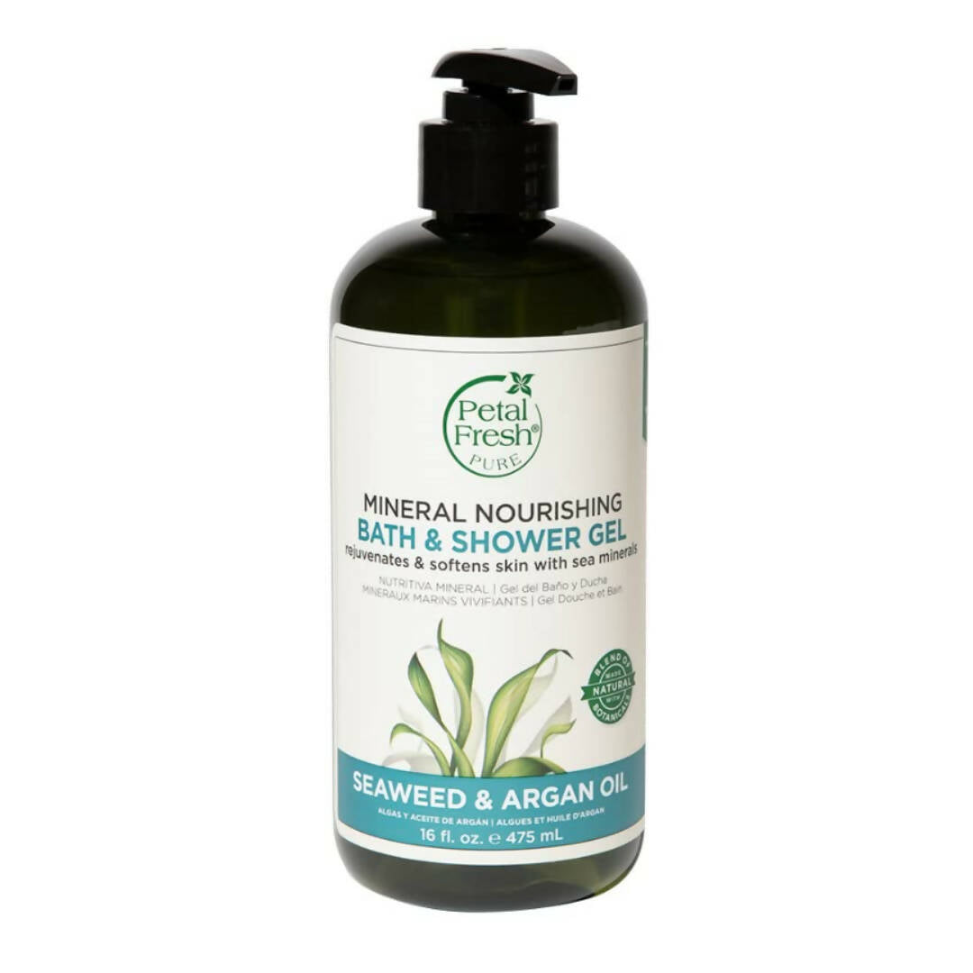 Petal Fresh Pure Nourishing Seaweed & Argan Oil Bath & Shower Gel - Distacart
