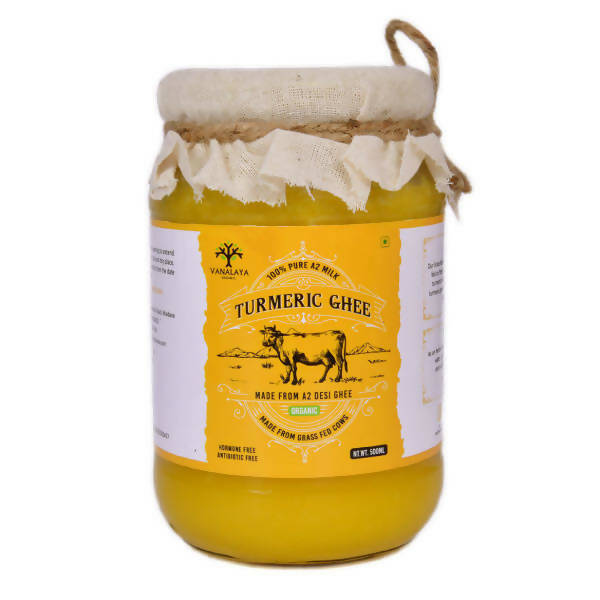 Vanalaya Organic Turmeric Infused Desi Cow Ghee - Distacart