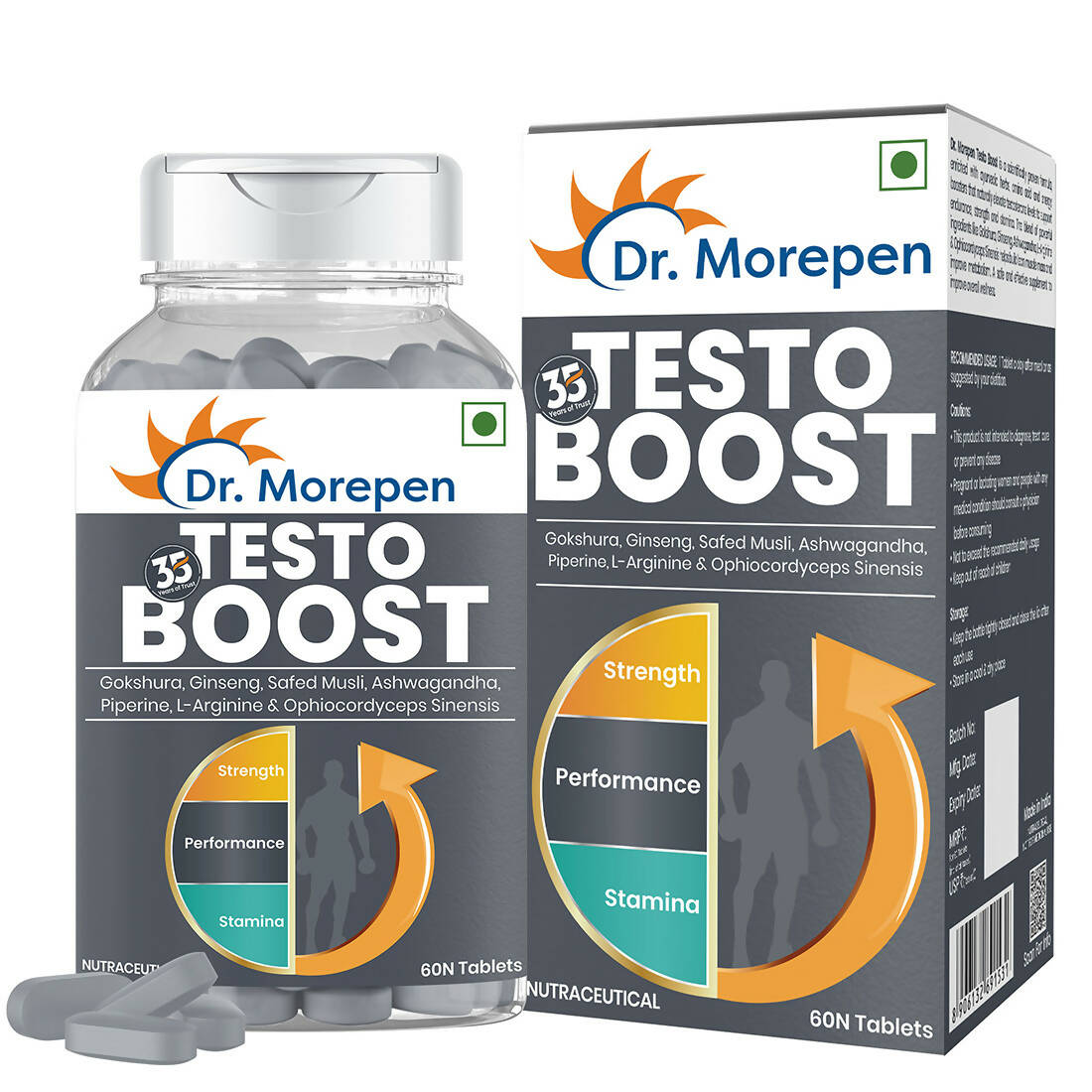 Dr. Morepen Testo Boost Tablets - Distacart