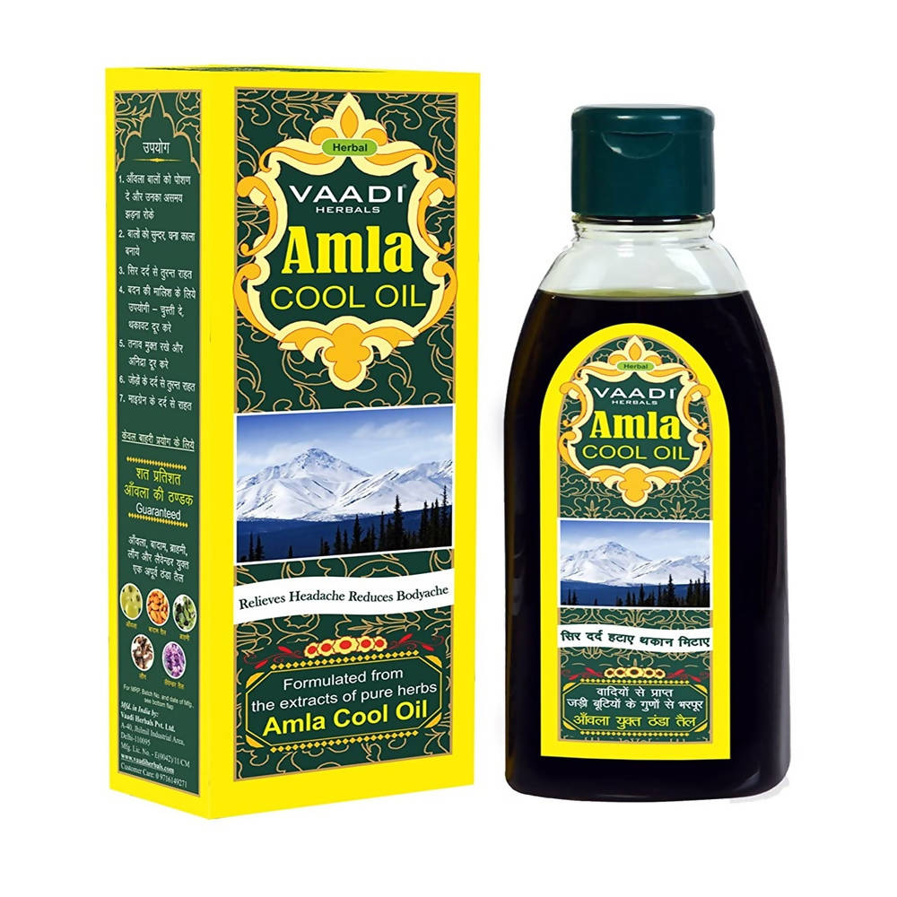 Vaadi Herbals Amla Cool Oil with Brahmi and Amla Extract - Distacart