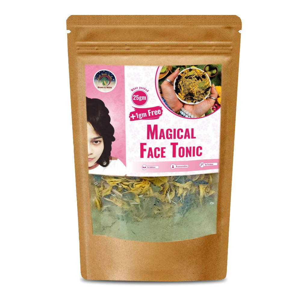 Brown & White Magical Face Tonic - Distacart