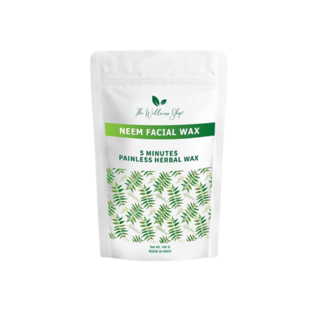 The Wellness Shop Neem Facial Wax Powder - Distacart