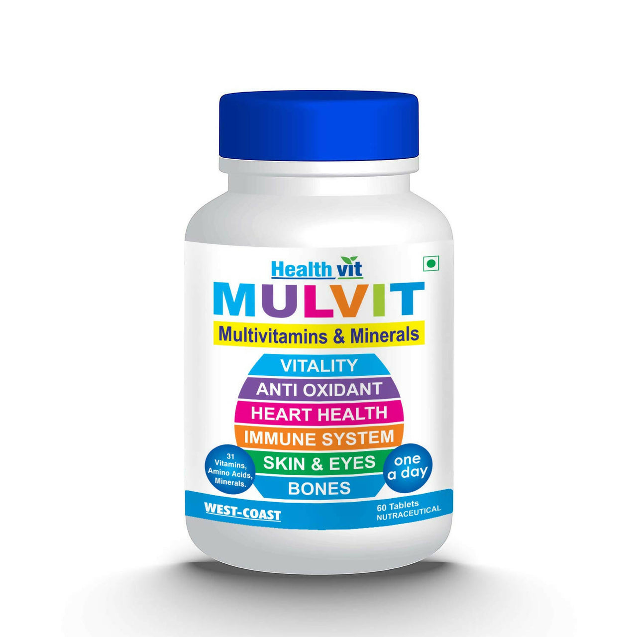 Healthvit Mulvit Multivitamins and Minerals Tablets - Distacart