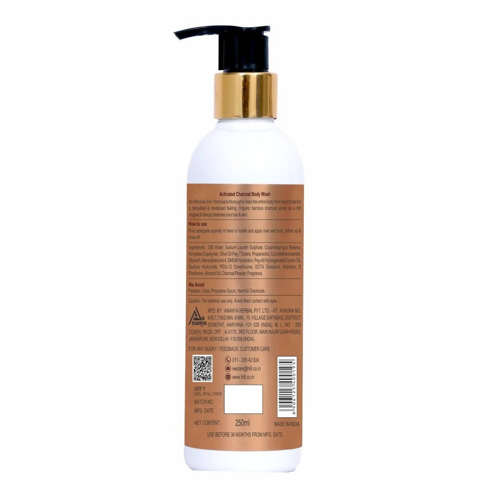 Hi9 Activated Charcoal Body Wash