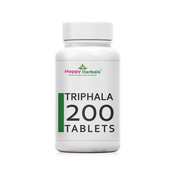 Happy Herbals Triphala 200 Tablets - Distacart