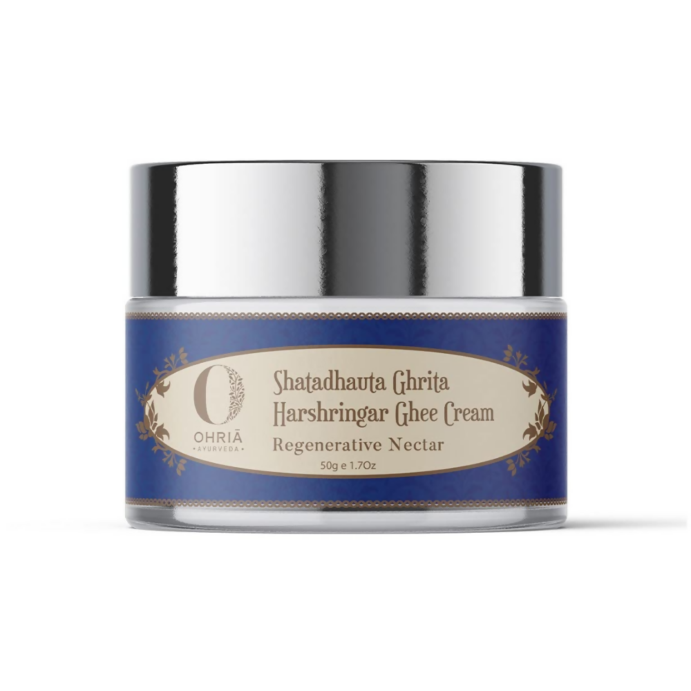 Ohria Ayurveda Harshringar Ghee Cream - Distacart