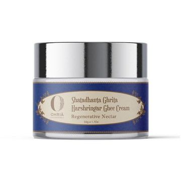Ohria Ayurveda Harshringar Ghee Cream - Distacart