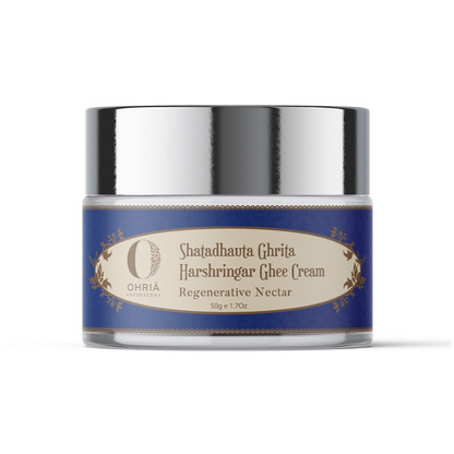 Ohria Ayurveda Harshringar Ghee Cream - Distacart