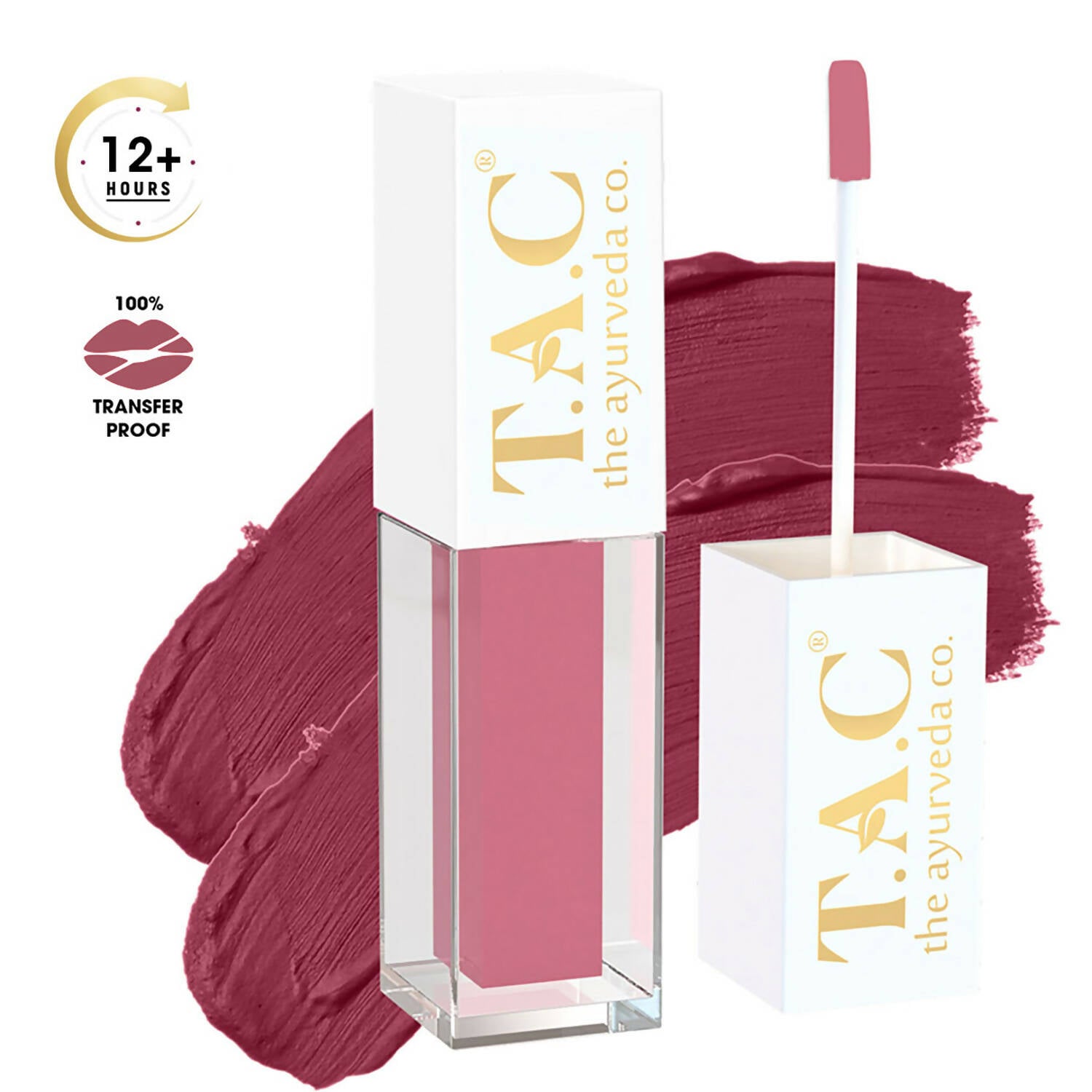 TAC - The Ayurveda Co. Liquid Matte Nude Lipstick - Distacart
