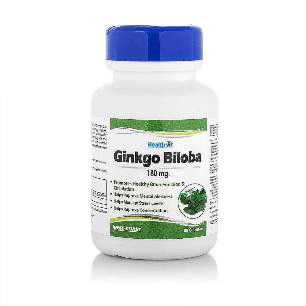 Healthvit Ginkgo Biloba Capsule - Distacart