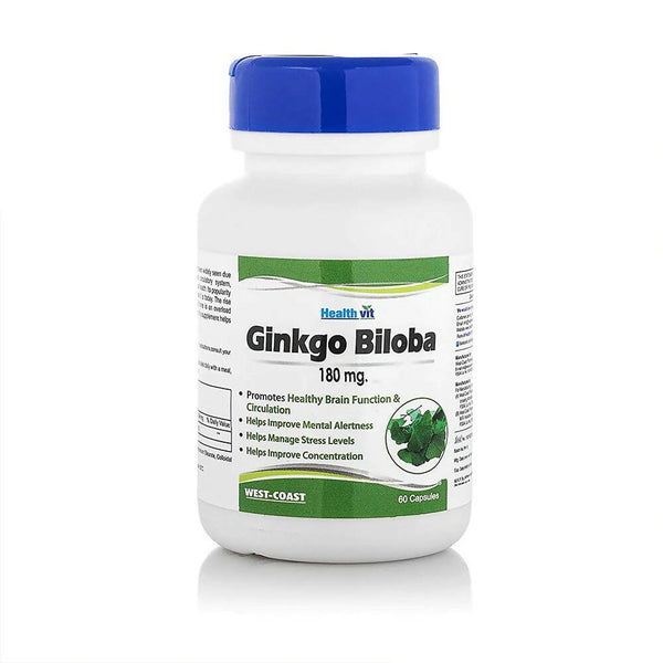 Healthvit Ginkgo Biloba Capsule - Distacart