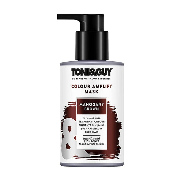 Toni&Guy Colour Amplify Hair Mask - Mahogany Brown - Distacart