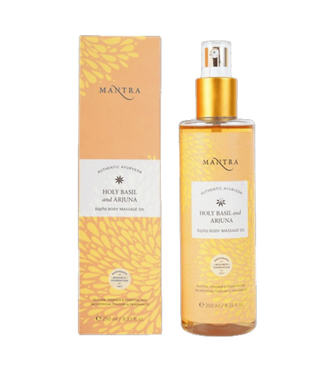 Mantra Herbal Holy Basil and Arjuna Kapha Body Massage Oil - Distacart