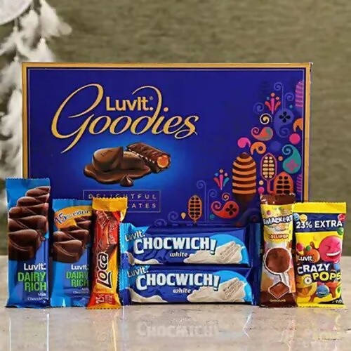 Evil Eye Rakhi & LuvIt Goodies Chocolate Box