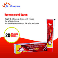 Thumbnail for Dr. Morepen Pain-X Max Body Pain Relief Gel - Distacart