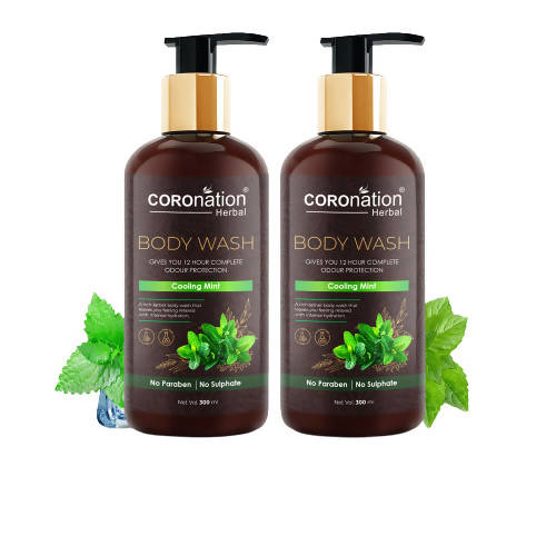 Coronation Herbal Cool Mint Body Wash - Distacart