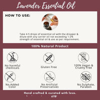Thumbnail for Organicos Lavender Essential Oil - Distacart