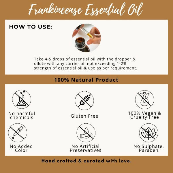Organicos Frankincense Essential Oil - Distacart