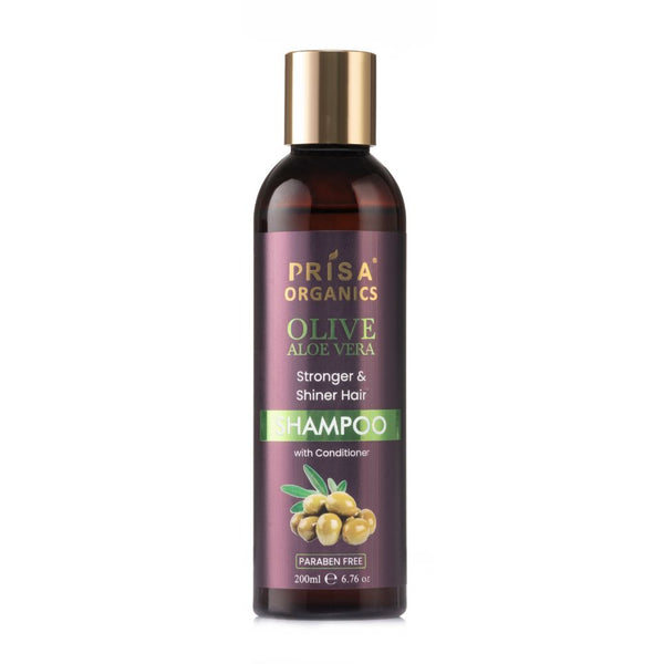Prisa Organics Olive Aloe Vera Shampoo - Distacart