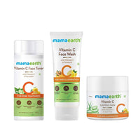 Thumbnail for Mamaearth Vitamin C - Face Wash & Face Toner & Sleeping Mask