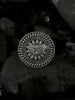 NVR Women's Oxidised Silver Plated Adjustable Finger Ring - Distacart