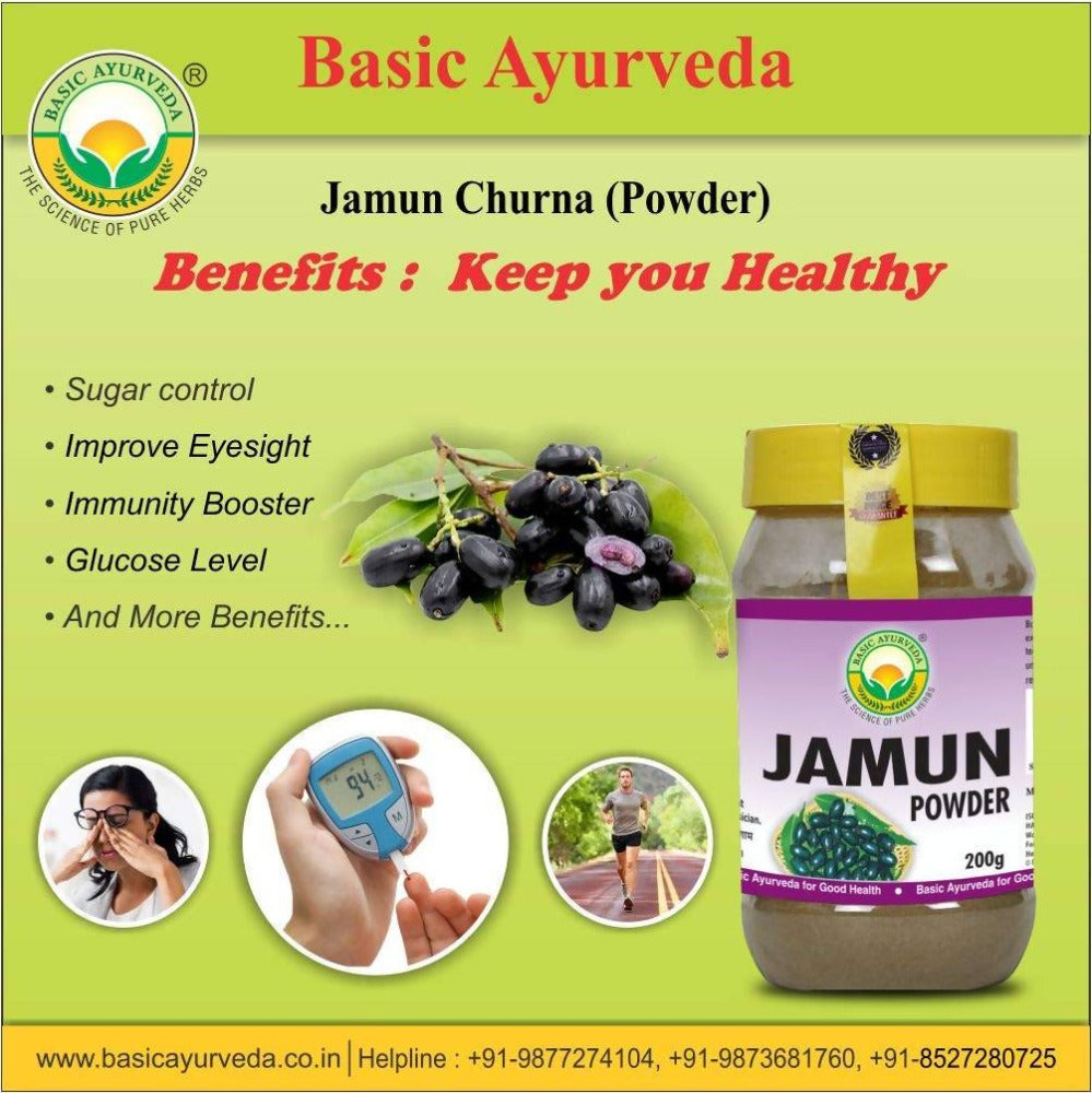 Basic Ayurveda Jamun Powder Benefits