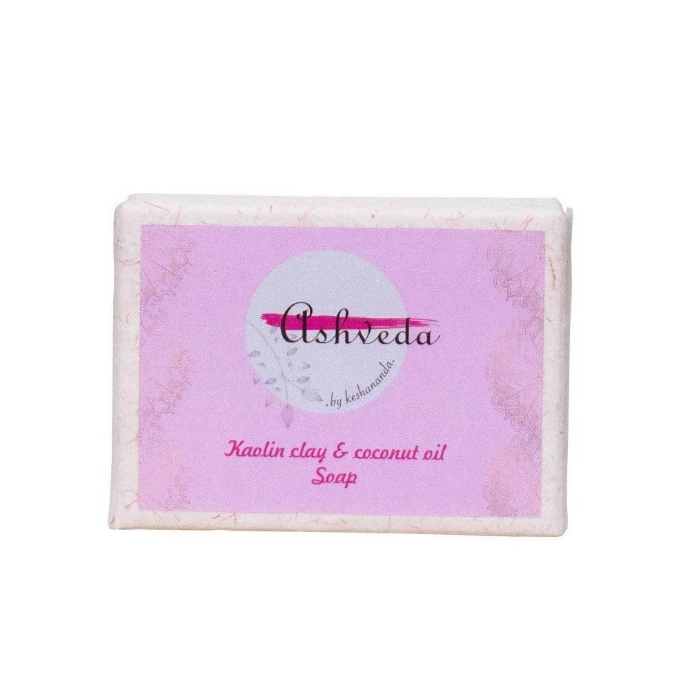 Keshananda Ashveda Kaolin Clay & Coconut Oil Soap - Distacart