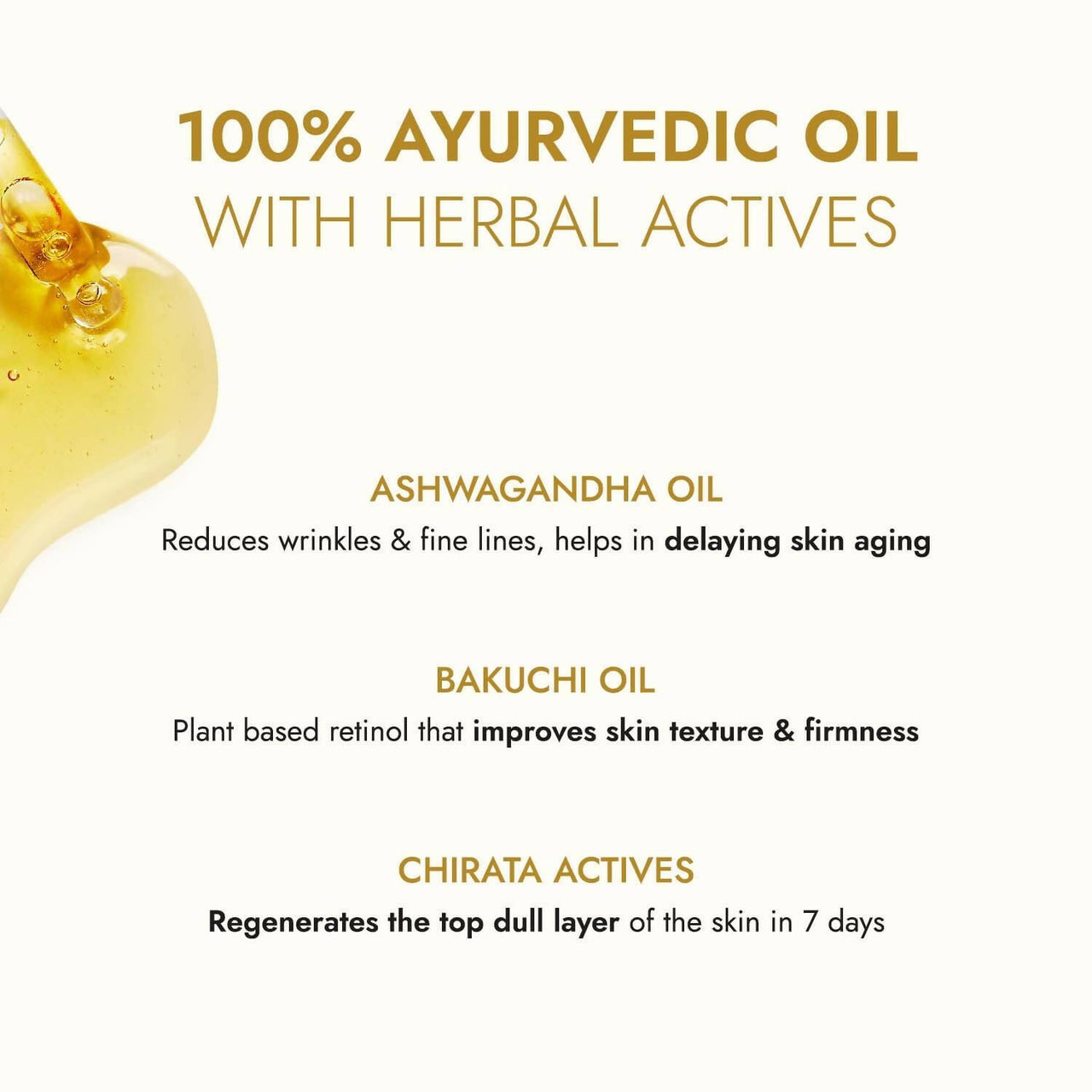 Kapiva Ayurveda Skin Rituals Ashwagandha Anti-Aging Face Oil - Distacart