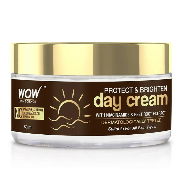 Wow Skin Science Day Cream With Niacinamide & Beetroot Extract - Distacart