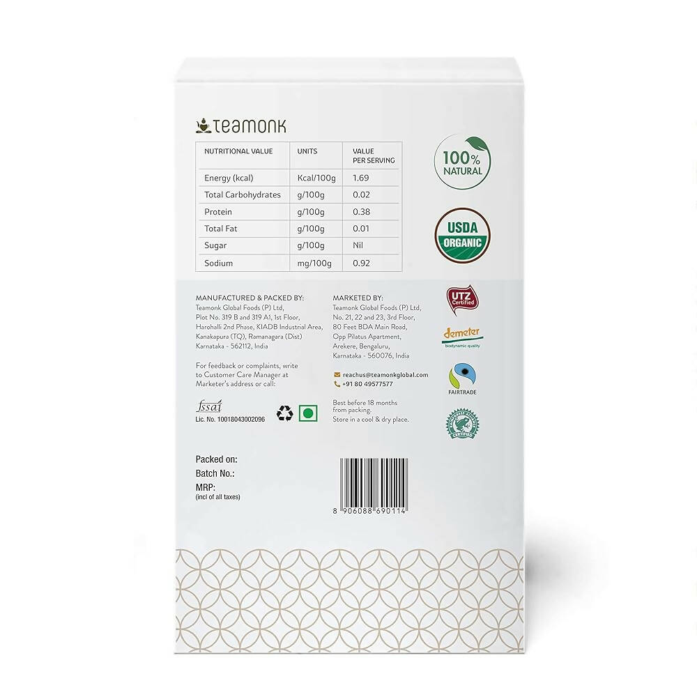 Teamonk Darjeeling Tapas Oolong Tea Leaves (75 Cups) - Distacart
