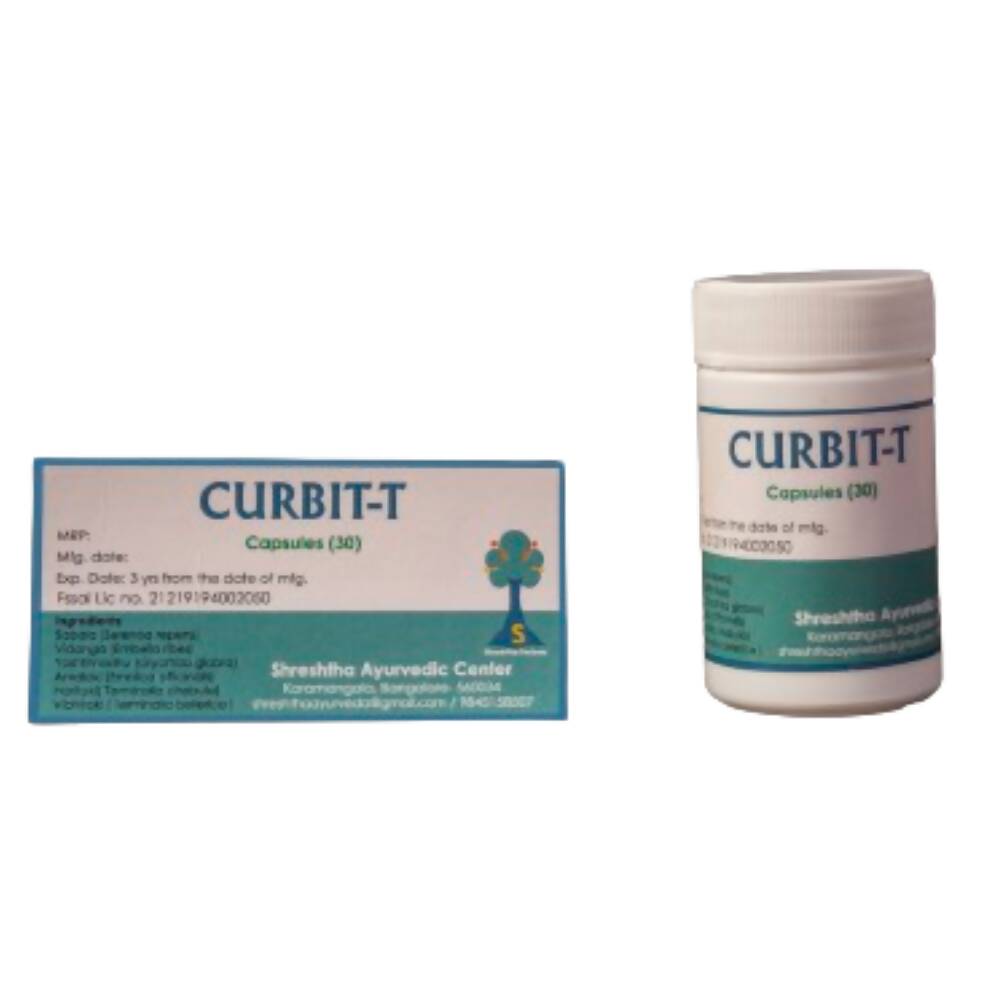 Shreshtha Herbals Curbit-T Capsules - Distacart