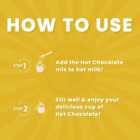 Thumbnail for Bevzilla Hot Chocolate Powder (Hazelnut) Drink Powder With Organic Date Palm Jaggery - Distacart