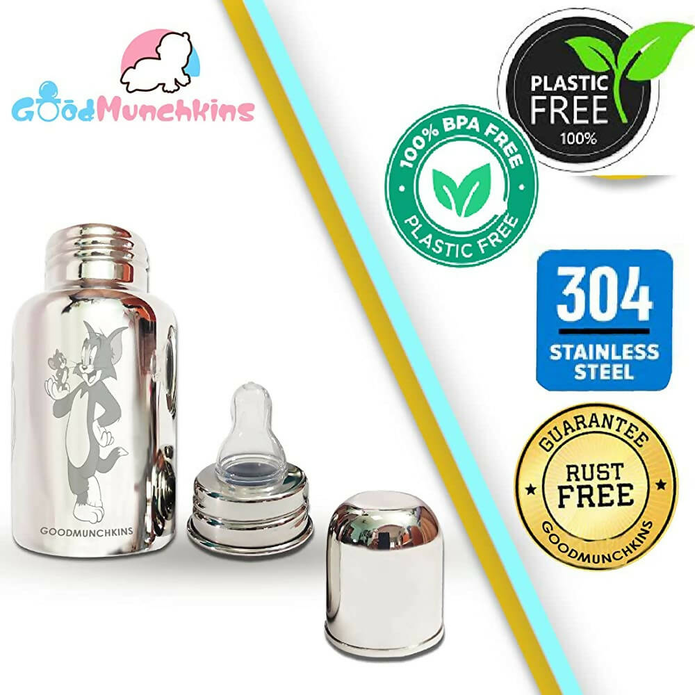 How to sterilize hot sale steel feeding bottle