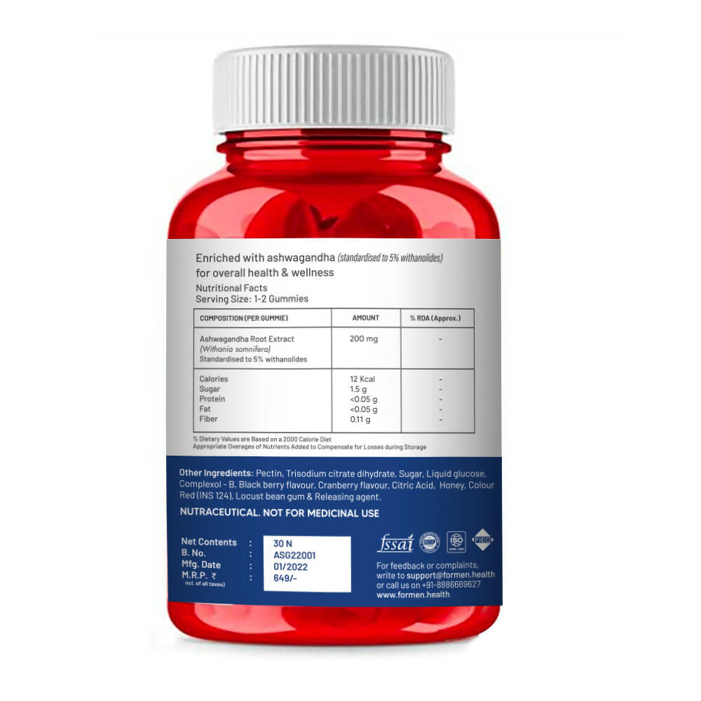 ForMen Ashwagandha Gummies - Distacart