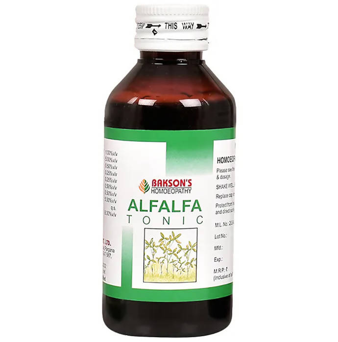 Bakson's Homeopathy Alfalfa Tonic - Distacart