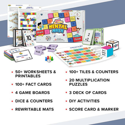 ClassMonitor Skill Booster Mental Math Kit - Distacart