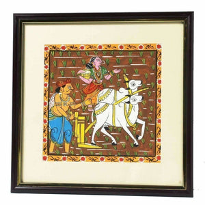 Cheriyal Painting of Former Working on Field - Distacart