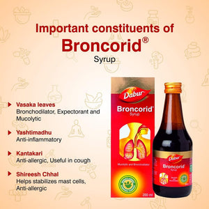 Dabur Broncorid Ingredients