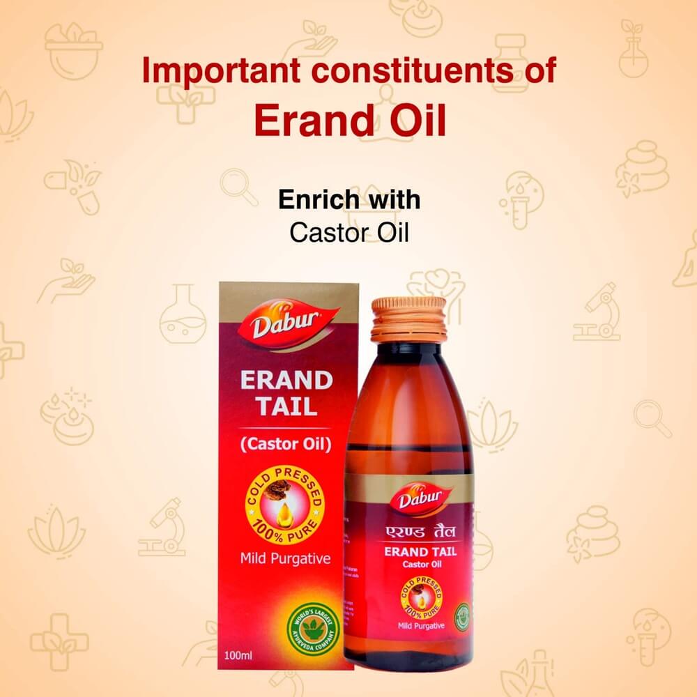 Dabur Erand Tail Ingredients