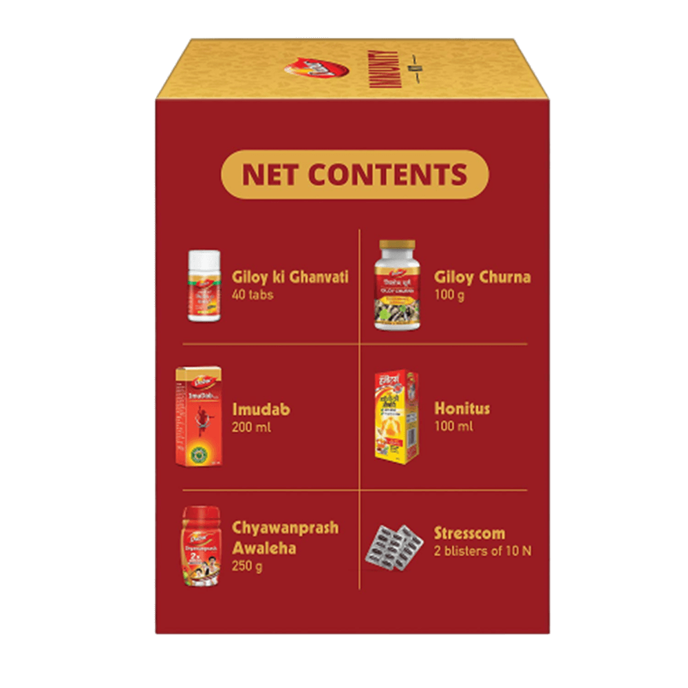 Dabur Immunity Kit Contents