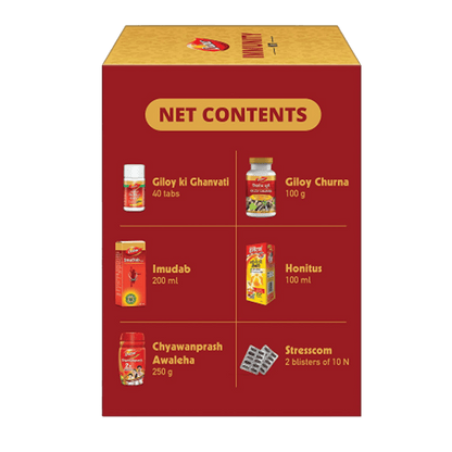 Dabur Immunity Kit Contents