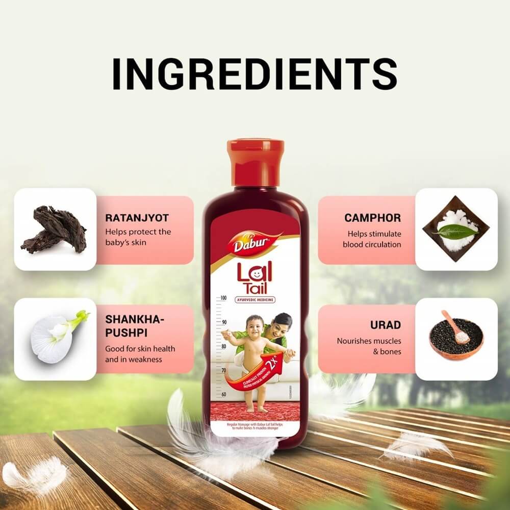 Dabur Lal Tail Ingredients