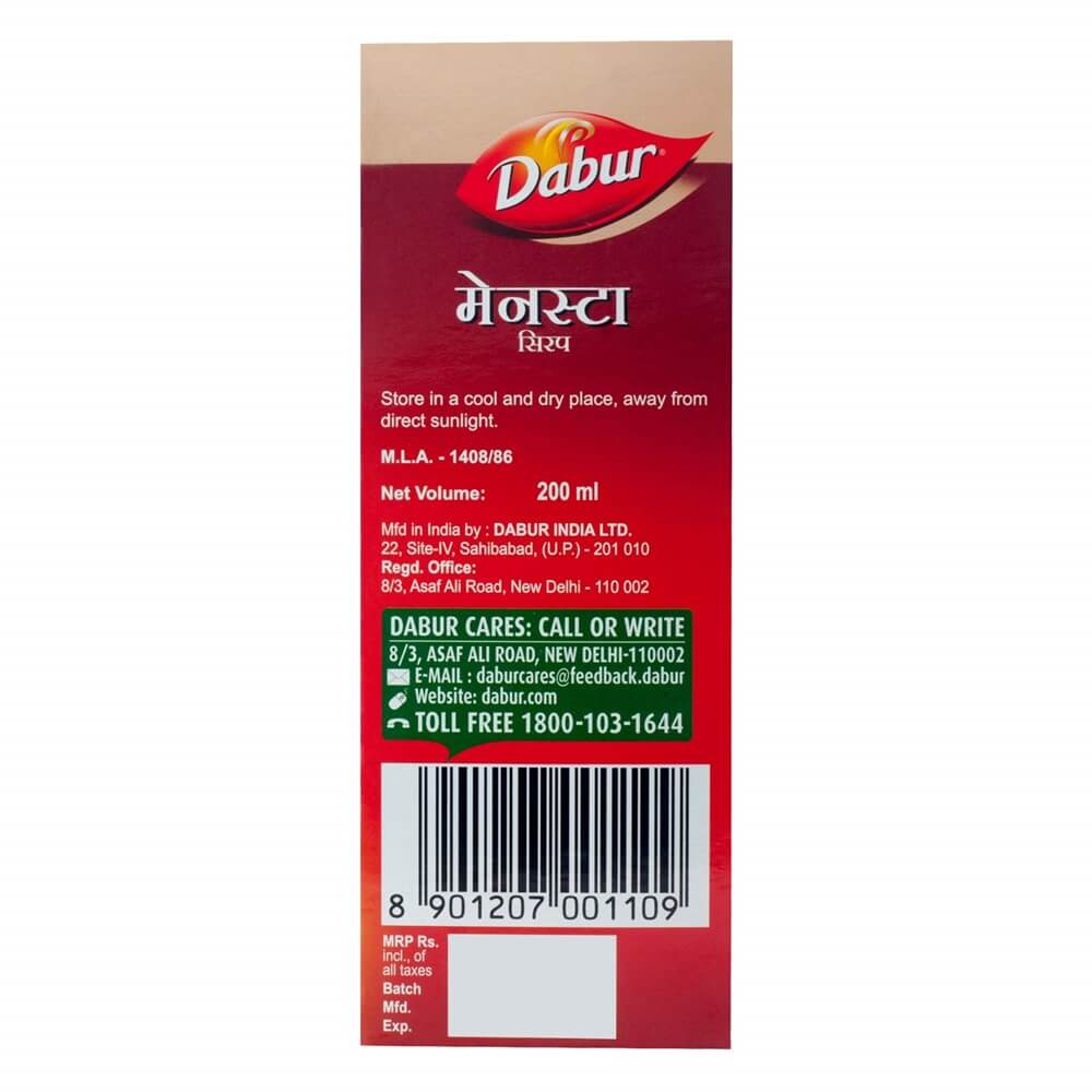 Dabur Mensta Syrup 200 ml