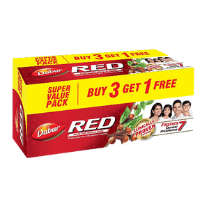 Dabur Red Paste, 150g (Buy 3 Get 1 Free)
