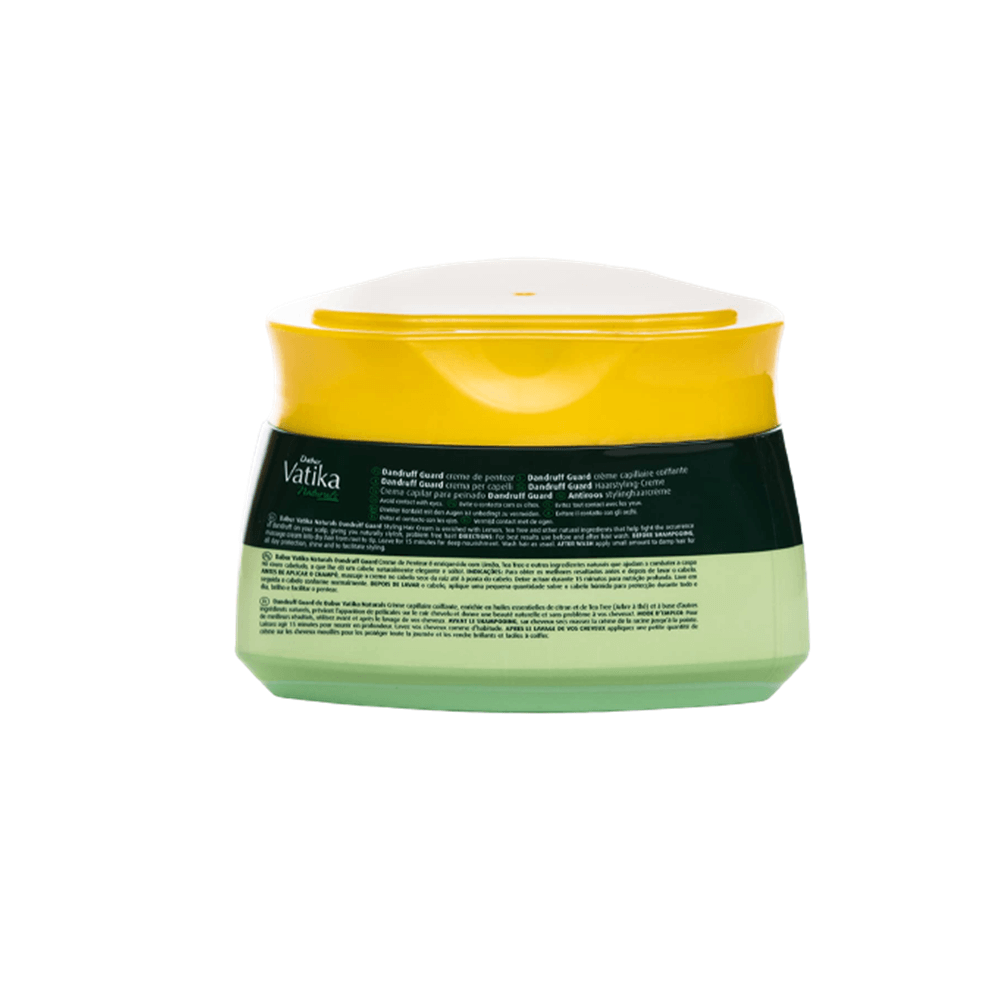 Dabur Vatika Naturals Dandruff Guard Styling Hair Cream 140 ML - Distacart
