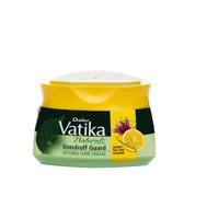 Thumbnail for Dabur Vatika Naturals Dandruff Guard Styling Hair Cream 140 ML - Distacart